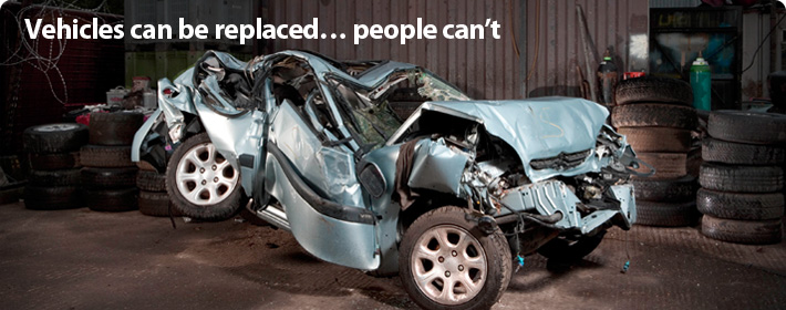 Vehicles can be replaced… people can’t